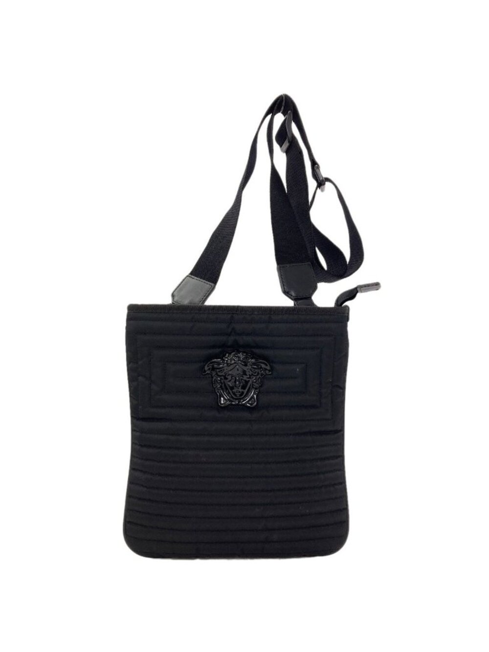 Versace Medusa Quilted Shoulder Bag Nylon